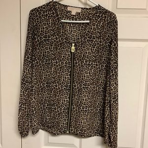 Leopard blouse